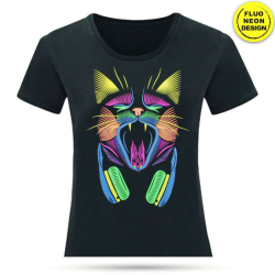 Camiseta femenina de Dj Cat...