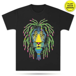 Camiseta Rasta Lion con...