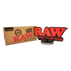 RAW® Cartel luminoso USB